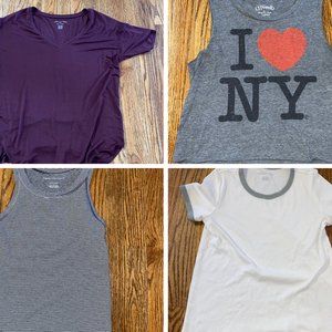 American Eagle 4pc Women's Tank Top T-Shirt Summer Bundle Size XS